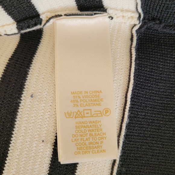 Kate Spade Suba Stripe Dress White Size XS - Picture 5 of 7
